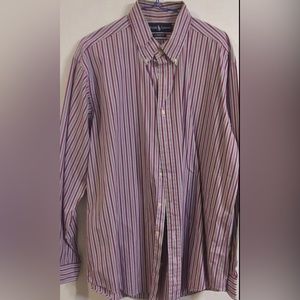 Ralph Lauren- Men’s Large plaid button down long sleeve.